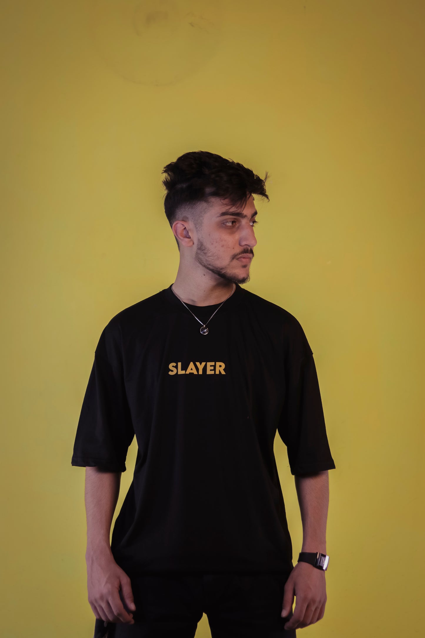 Slayer Unisex Black Over Size T Shirt