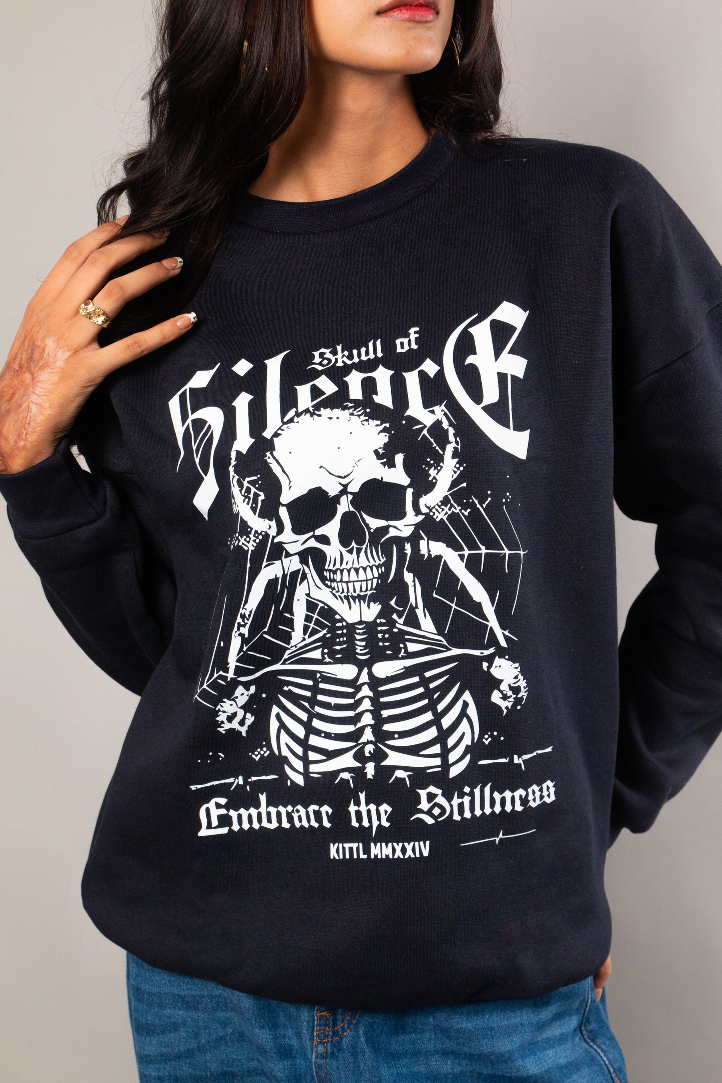 Skull Oversized SweatShirt