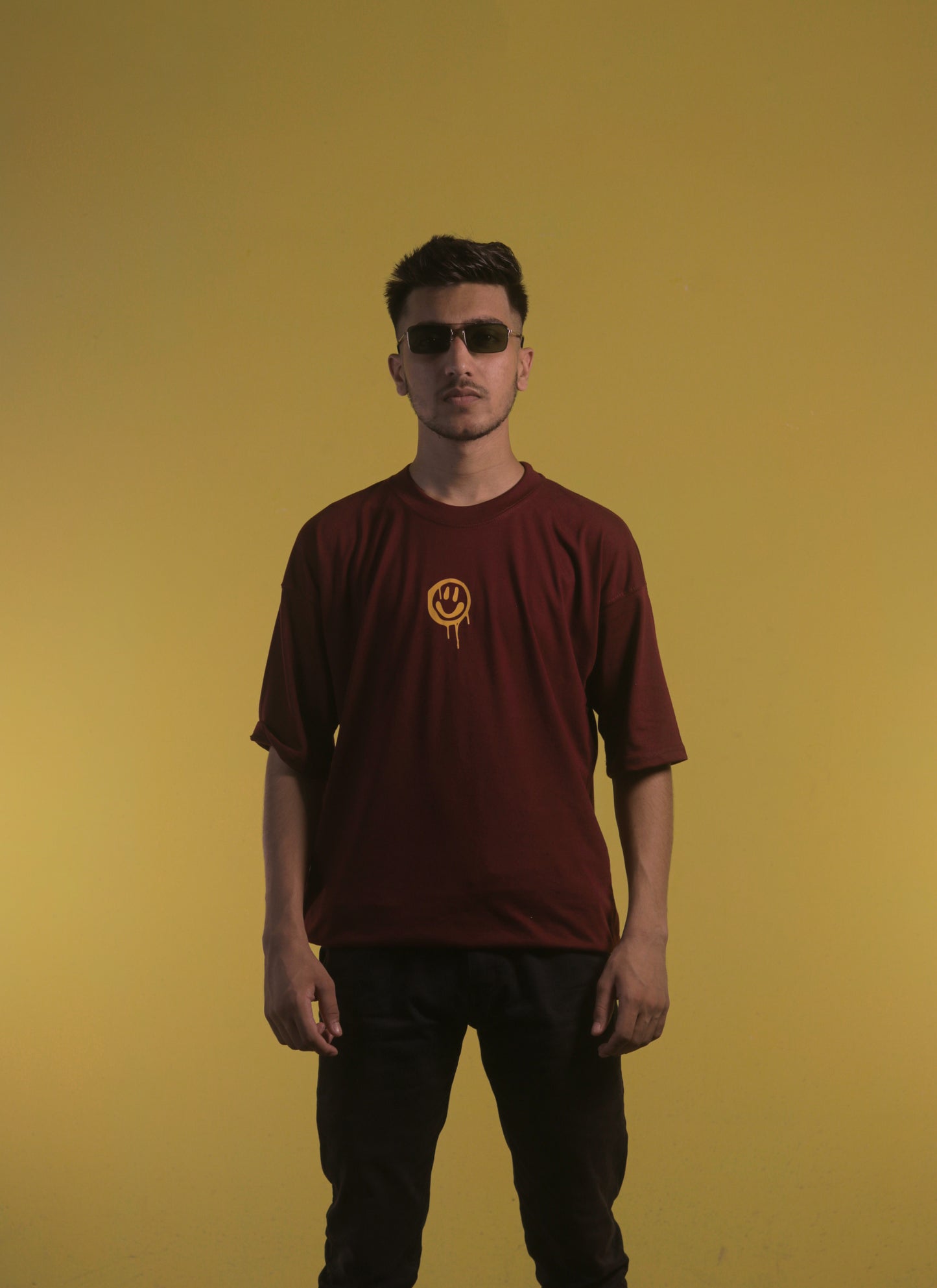 Maroon Unisex  OverSize T Shirt